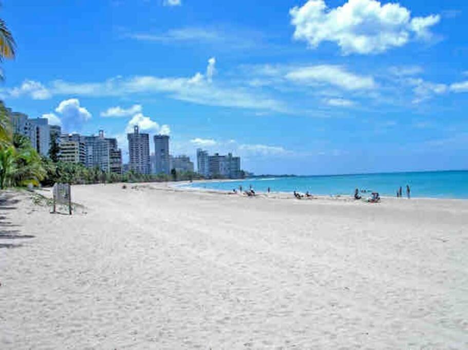 One Bedroom Apt 30 Steps From Prime Beach Generator Parking Included San Juan Exterior foto